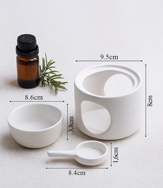 Kominek ceramiczny do aromaterapii – naturalny relaks i stylowy rytuał