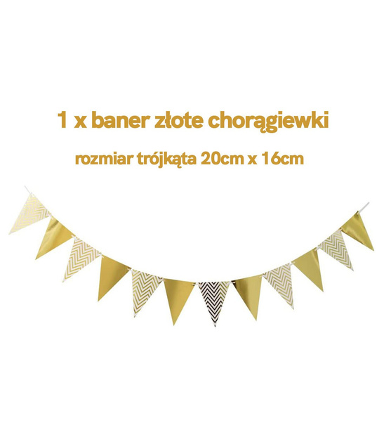 Urodzinowy zestaw balonów KORONA