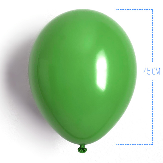 Balon lateksowy 45cm zielony - 1szt.