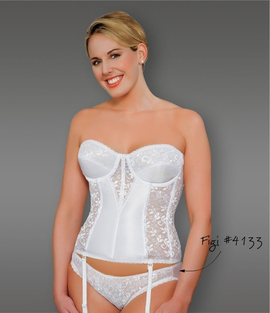 Gorset koronkowy #423