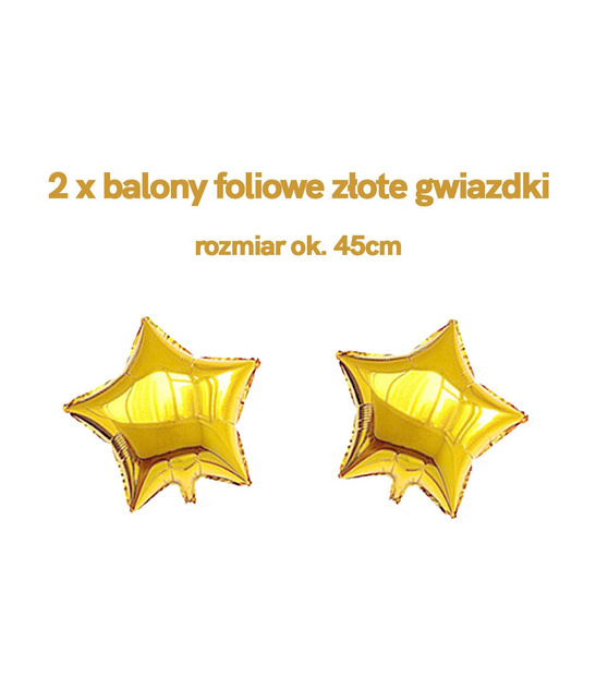 Urodzinowy zestaw balonów KORONA