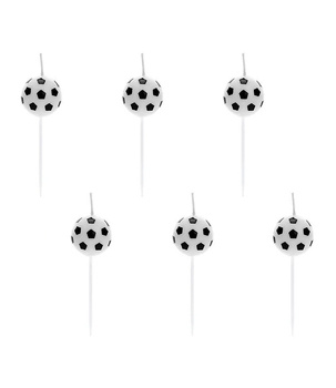 Świeczki urodzinowe PIŁKI