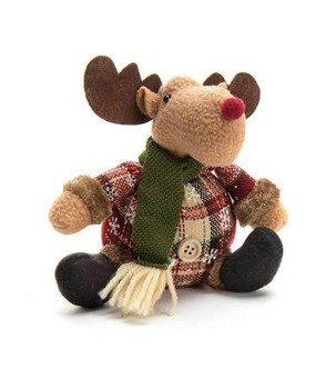 Figurka świąteczny renifer