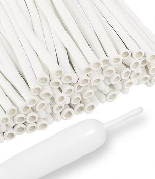 Balony rurki do modelowania białe 100 szt. – Lateksowe balony do kształtów
