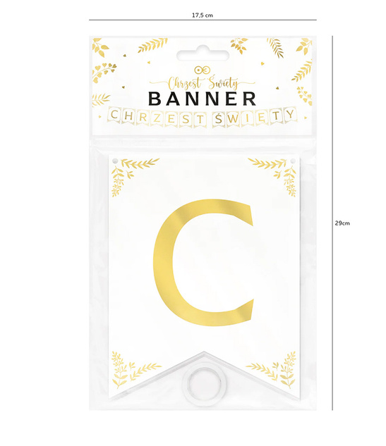 Girlanda Chrzest Święty 3m