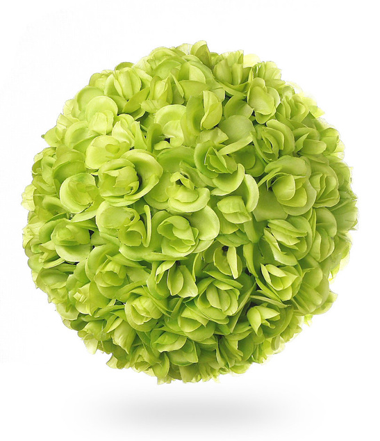 Kwiatowa kula 40cm XXL - zielona