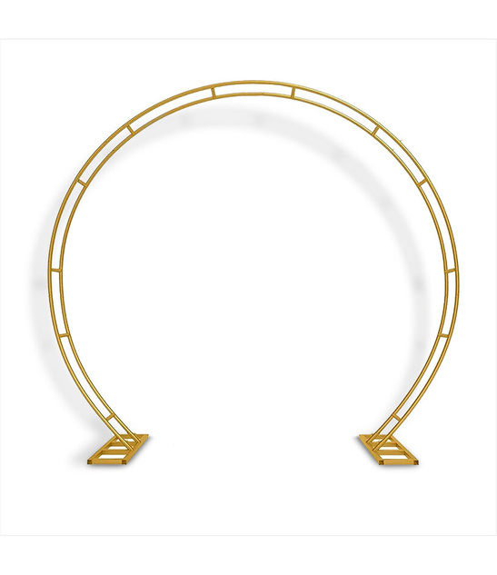 Koło metalowe ŁUK podwójny do dekoracji – 260 cm na wesela i inne wydarzenia