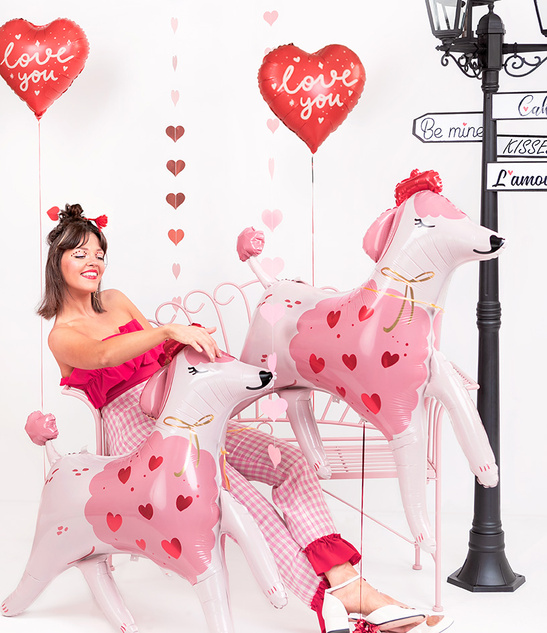 Balon Foliowy Serce I Love You 45 cm – Walentynki, Ślub, Dekoracja