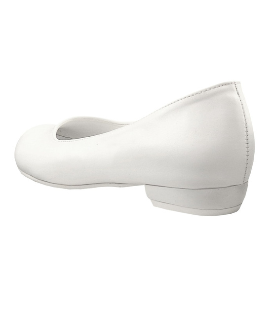Balerinki ślubne białe