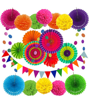 Zestaw imprezowy kolorowy DUŻY