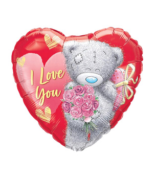 Balon Foliowy Serce 45 cmi – Walentynki, Qualatex
