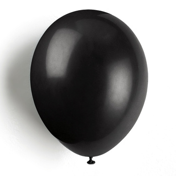 Balon lateksowy 45cm czarny- 1szt.
