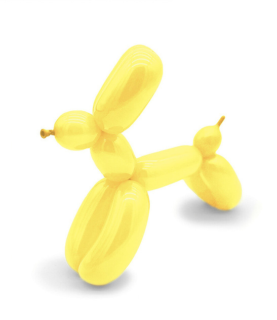 Balony rurki żółte pastelowe 100 szt. – Do modelowania kształtów