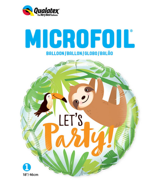 Balon foliowy Bubble 56 cm Happy Birthday - Qualatex