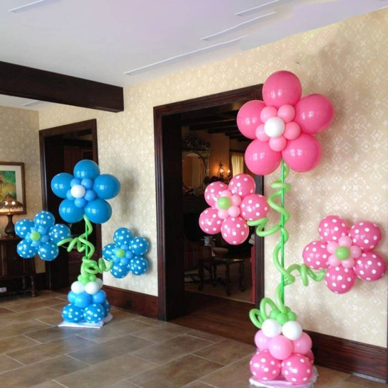 Klipsy do tworzenia rozet z balonów DOUBLE 10szt.