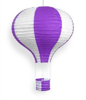 Lampion papierowy BALON 40cm - fioletowy