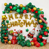 Girlanda balonowa napis MERRY CHRISTMAS 14szt 40cm