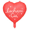 Balony foliowy serce KOCHAM CIĘ