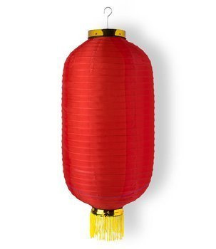 Lampion JAPOŃSKI czerwony - 40/80cm