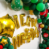 Girlanda balonowa napis MERRY CHRISTMAS 14szt 40cm