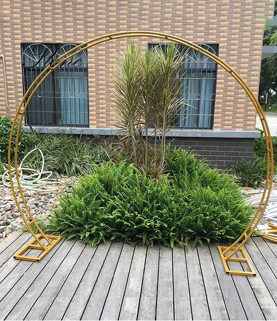 Koło metalowe ŁUK podwójny do dekoracji - 320cm