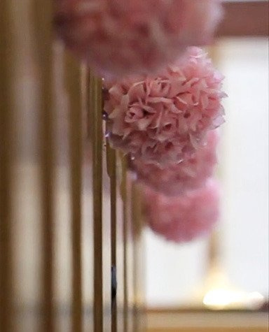 Kwiatowa kula 25cm - żółta