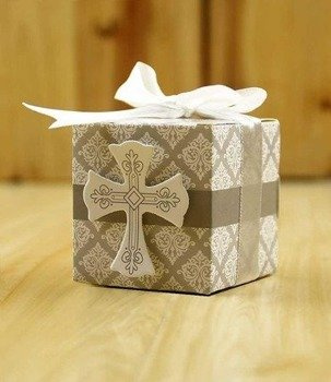 Pudełeczko prezentowe - KRZYŻYK