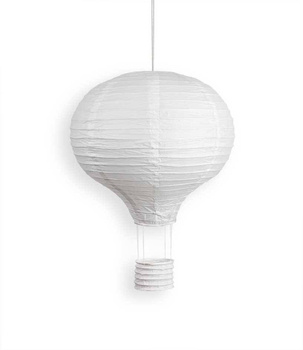 Lampion papierowy BALON 30cm - biały