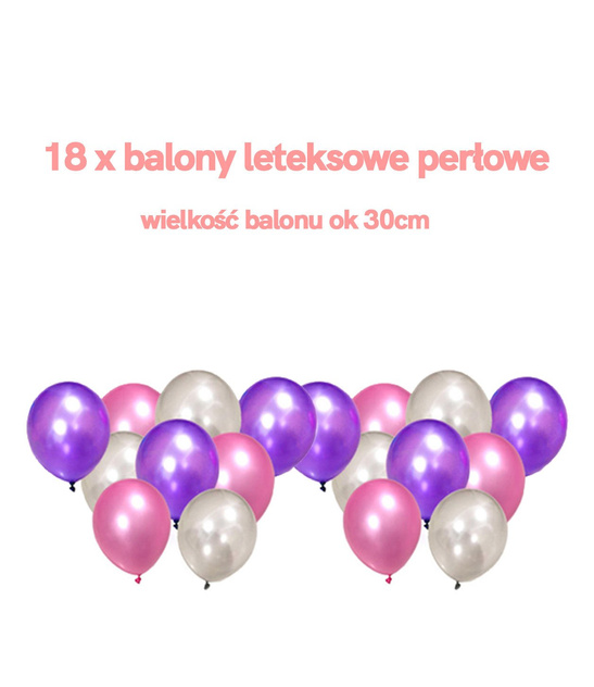 Girlanda z balonów zestaw jednorożec Unicorn