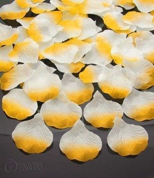 Płatki kwiatów dekoracyjne 100szt. – elegancka dekoracja na wesela