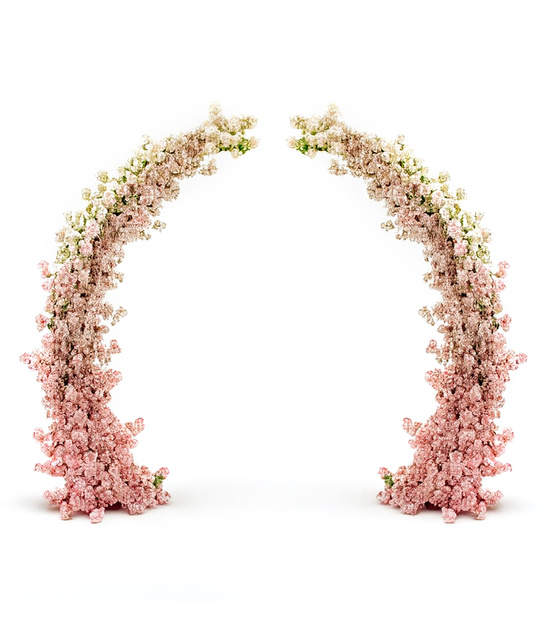 Stojaki dekoracyjne łuki 2szt 210cm – tło na ślub i eventy