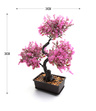 Bonsai Sztuczne Drzewko różowe listki