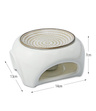 Kominek ceramiczny Yoga 14x7 cm – na tealight, kadzidło, olejki