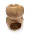 Podgrzewacz kominek do aromaterapii sowa miodowy, 10,5 cm, ceramiczny