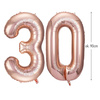 Zestaw urodzinowy ROSE GOLD 30 urodziny