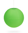 Lampion papierowy KULA – 40 cm, zielona