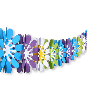 Girlandy papierowe - SŁONECZNIKI