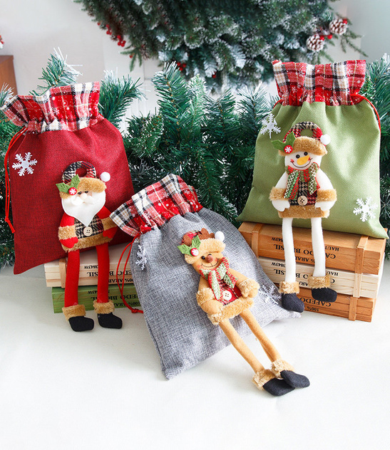 Woreczek na prezenty DUŻY 25x35cm