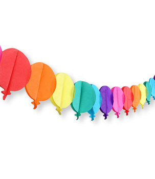 Girlandy papierowe - BALONIKI