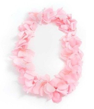 HAWAJSKI naszyjnik girlanda - różowa