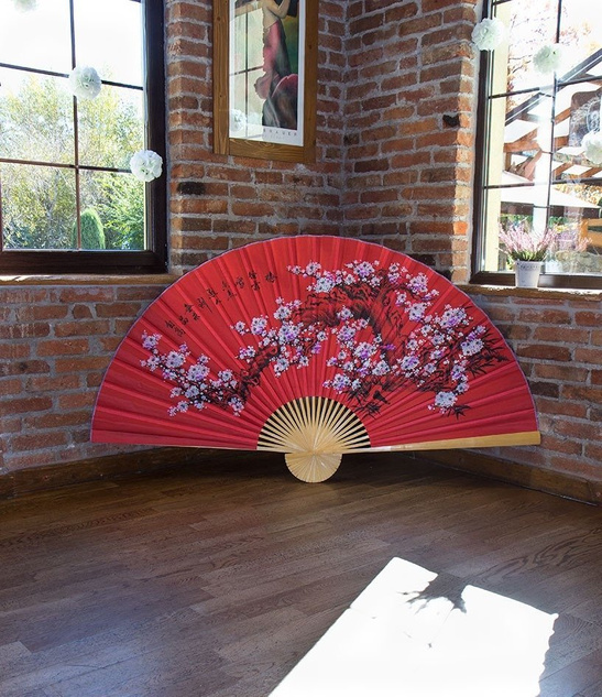 Wachlarz wiszący na ścianę DUŻY 112 cm