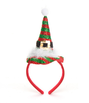 Opaska do włosów świąteczny jednorożec