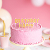 Świeczki urodzinowe na tort Happy Birthday