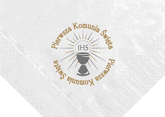 Serwetki I Komunia Święta - kielich 20szt