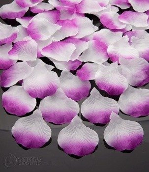 Płatki kwiatów dekoracyjne 100szt. – elegancka dekoracja na wesela