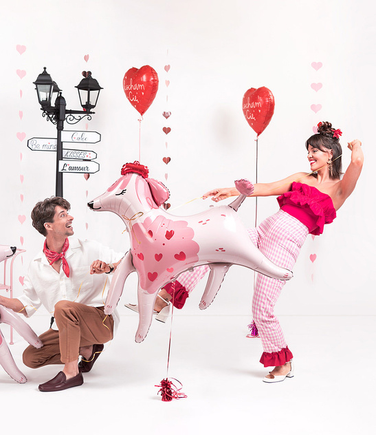 Balony foliowy serce KOCHAM CIĘ