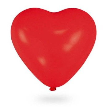 Balon lateksowy SERCE GIGANT  - czerwony