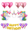 Girlanda z balonów zestaw jednorożec Unicorn