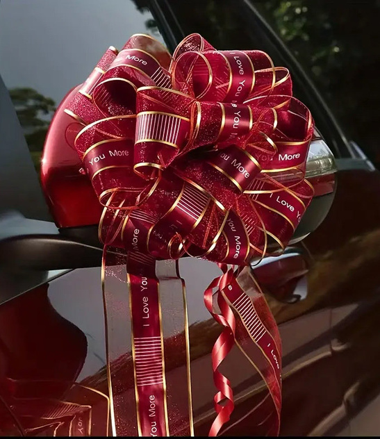 Kokarda dekoracyjna ściągana duża