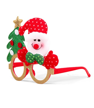 Okulary świąteczne z Bałwankiem